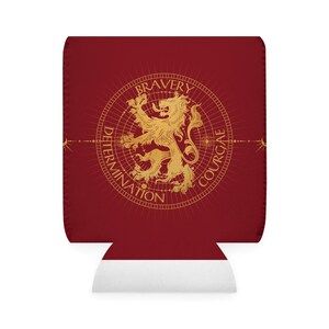 Starry Gryffindor Neoprene Can Cooler Sleeve, Wizarding World Coozie image 3