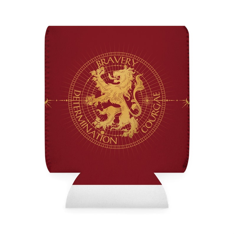 Starry Gryffindor Neoprene Can Cooler Sleeve, Wizarding World Coozie image 3