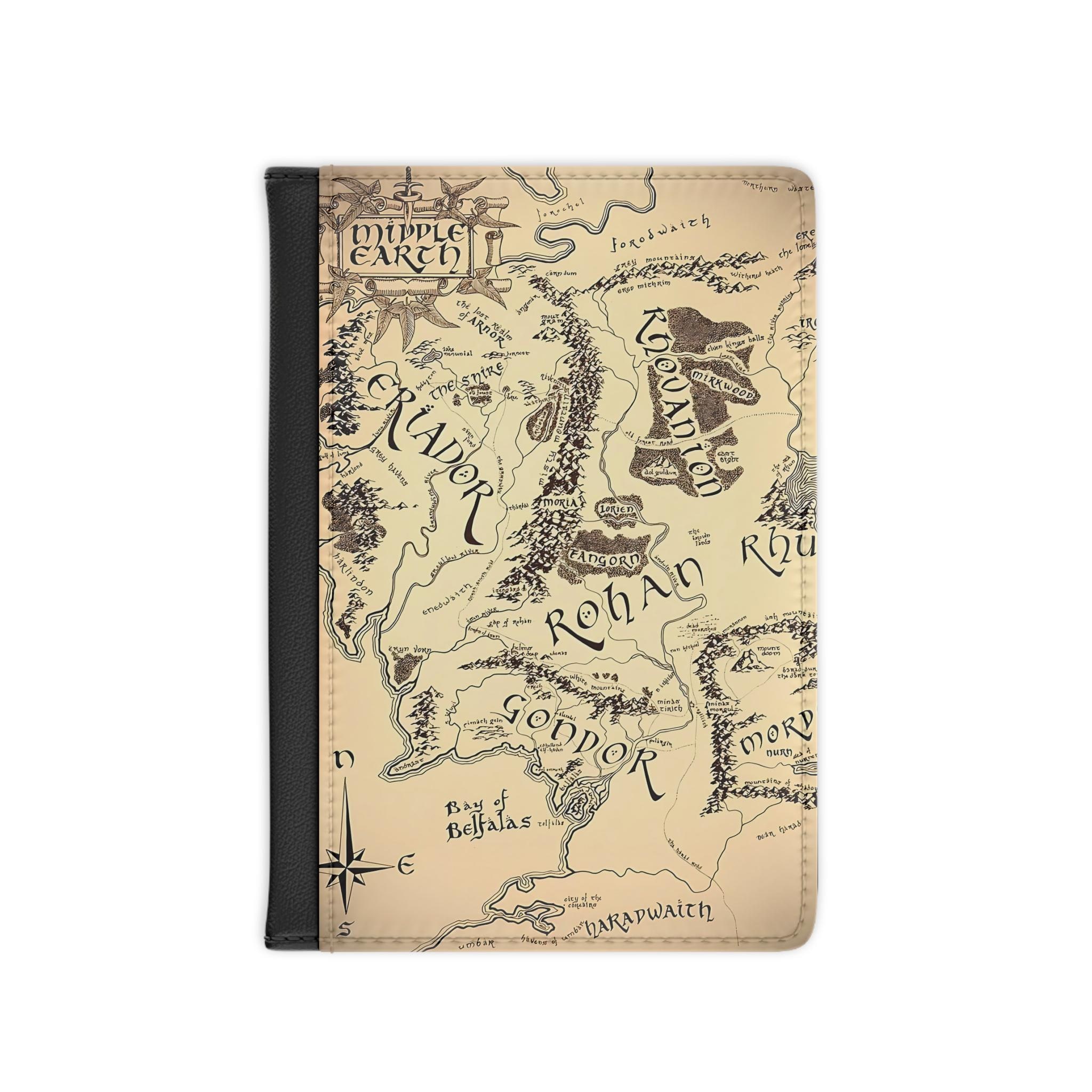 中つ国パスポートカバー、指輪物語パスポートカバー、ロード・オブ・ザ