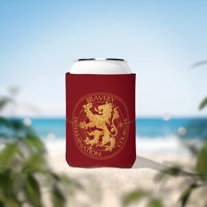 Starry Gryffindor Neoprene Can Cooler Sleeve, Wizarding World Coozie image 9