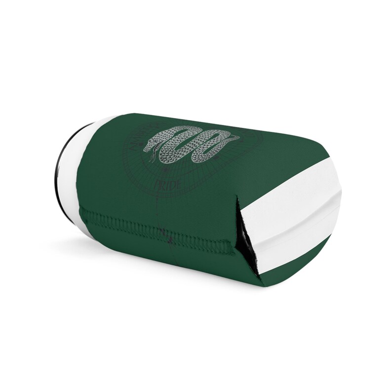 Starry Slytherin Snake Can Cooler Sleeve, Wizarding World Coozie image 8