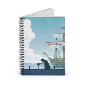 East Blue Spiral Notebook, Ruled Line, Straw Hat Pirates Notebook, One Piece, Monkey D. Luffy Journal, Japanese Book, Japanese Anime, Manga