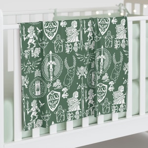 Tears of the Kingdom Baby Swaddle: Hyrule Zelda Infant Blanket