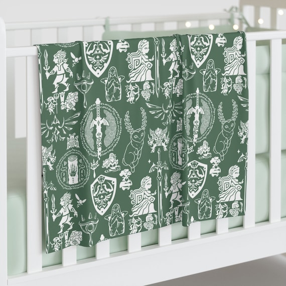 Tears of the Kingdom Baby Swaddle: Hyrule Zelda Infant Blanket
