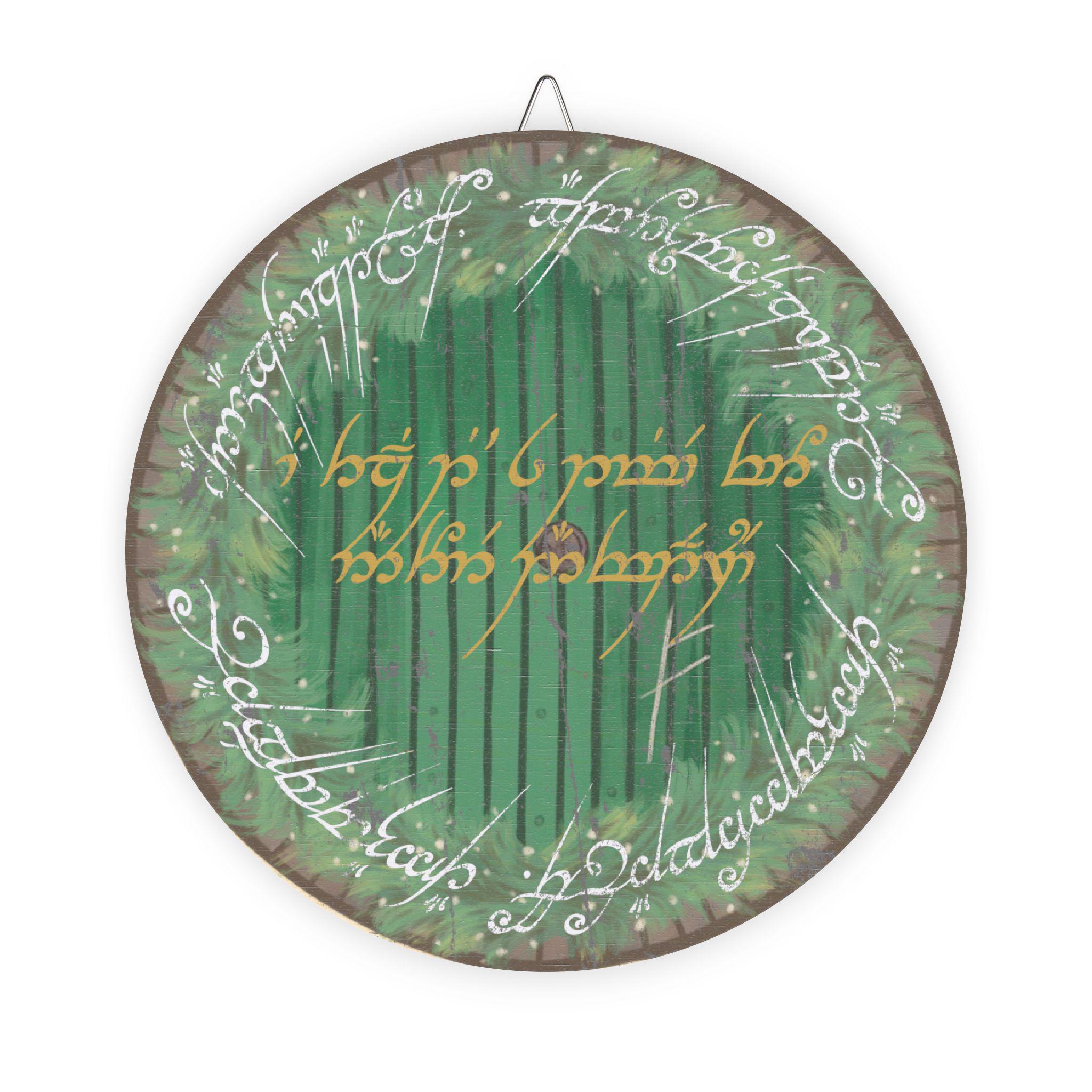 Personalized LOTR Hobbit Door Wood Sign, Tolkien Home Decor - Etsy