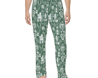 Tears of the Kingdom Men's Pajama Pants: Zelda Hyrule Sleepwear