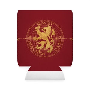 Starry Gryffindor Neoprene Can Cooler Sleeve, Wizarding World Coozie image 2