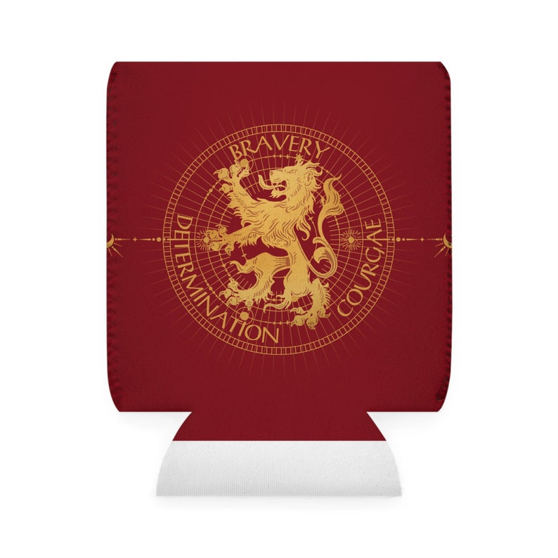 Starry Gryffindor Neoprene Can Cooler Sleeve, Wizarding World Coozie image 2