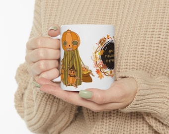 Over the Garden Wall Ceramic Mug: Fall Coffee Cup