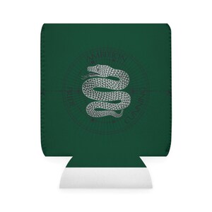 Starry Slytherin Snake Can Cooler Sleeve, Wizarding World Coozie image 2