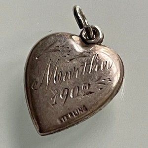 Puffy Heart. Charm Martha