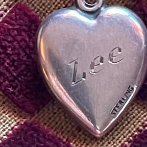 Puffy Heart Charm Lee