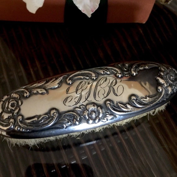 Victorian Clothes Brush Monogrammed
