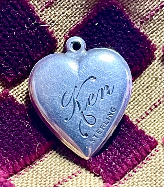 Vintage Puffy Heart Charm Ken - Etsy Vintage Puffy Heart Charm Ken - Etsy