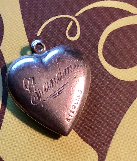 Puffy Heart Grandma