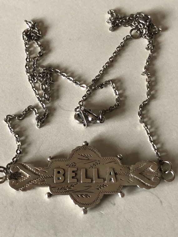 Victorian Name Necklace
