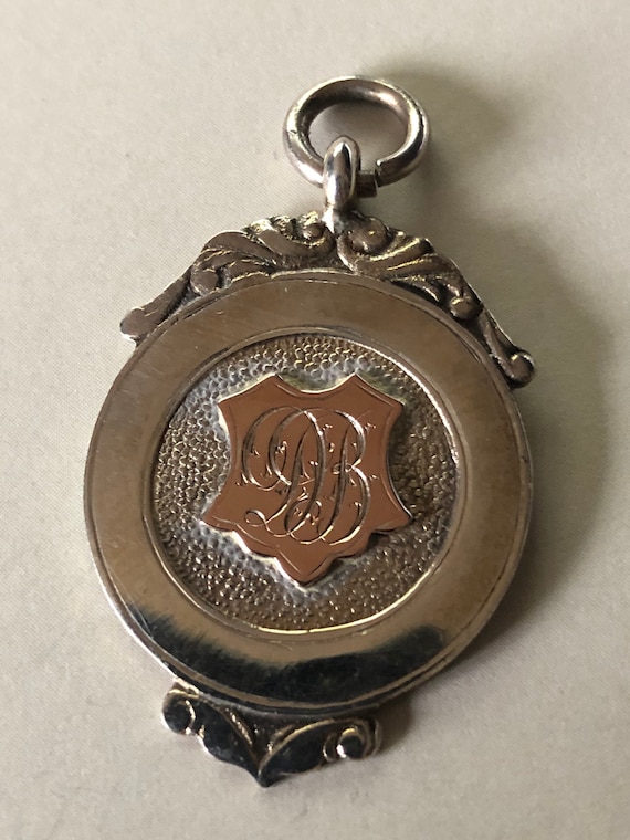 SALE Antique Fob Medal DB Etsy Sweden