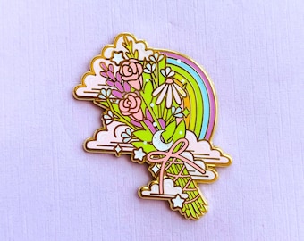 Magickal Bouquet Enamel Pin