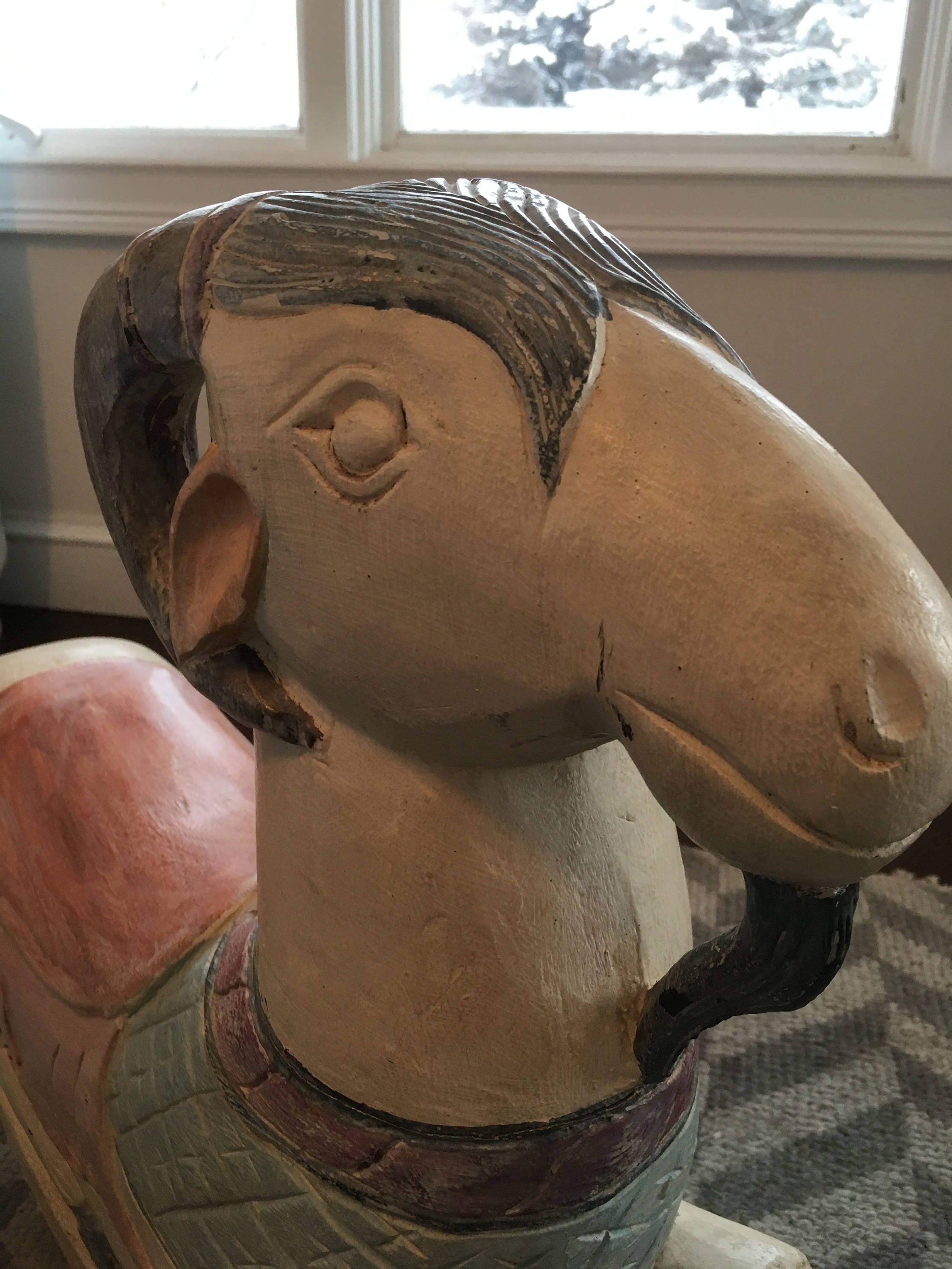 Vintage Mid Century Alexander Girard Rocking Goat Folk Art Herman ...
