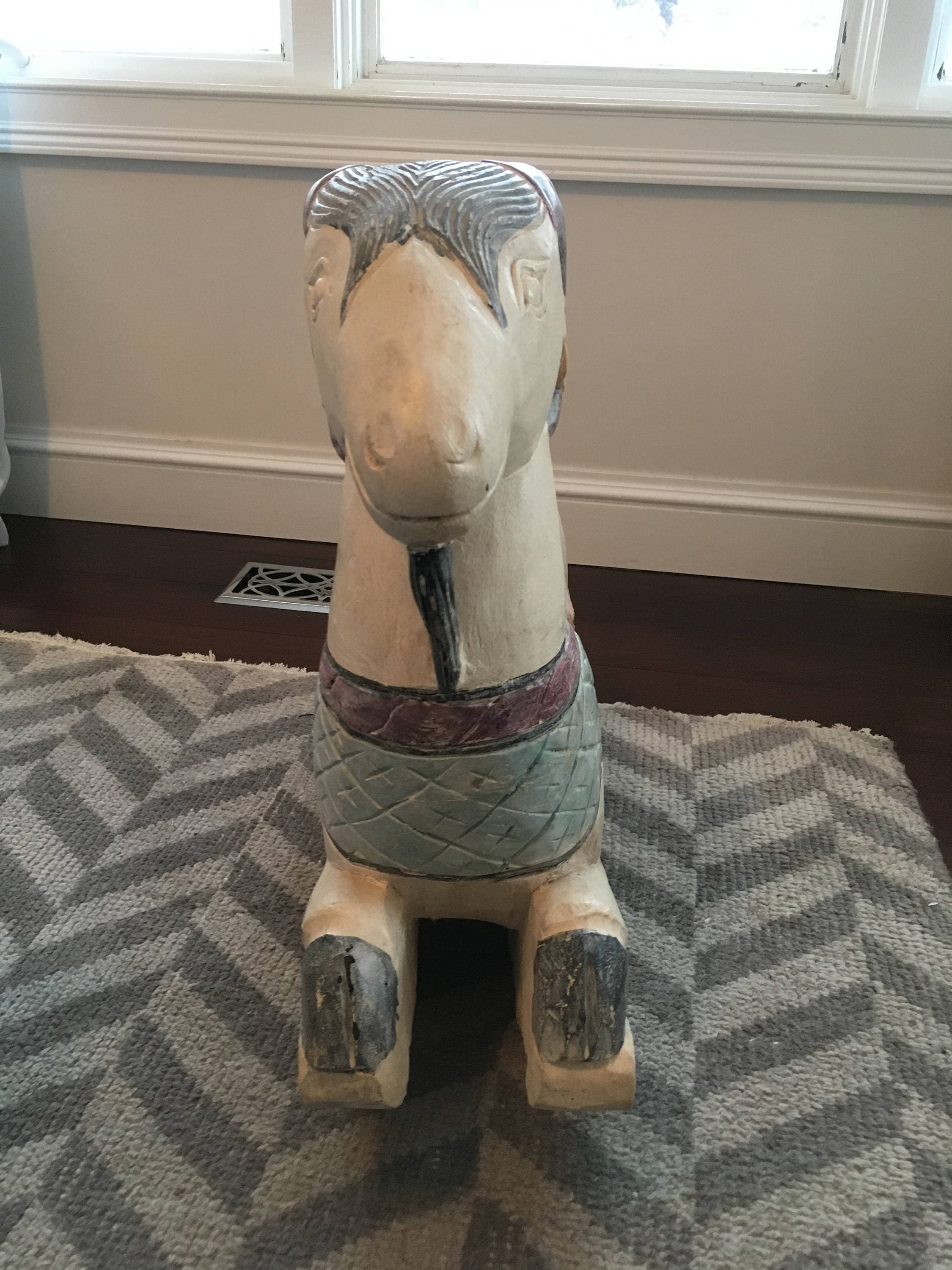 Vintage Mid Century Alexander Girard Rocking Goat Folk Art Herman ...