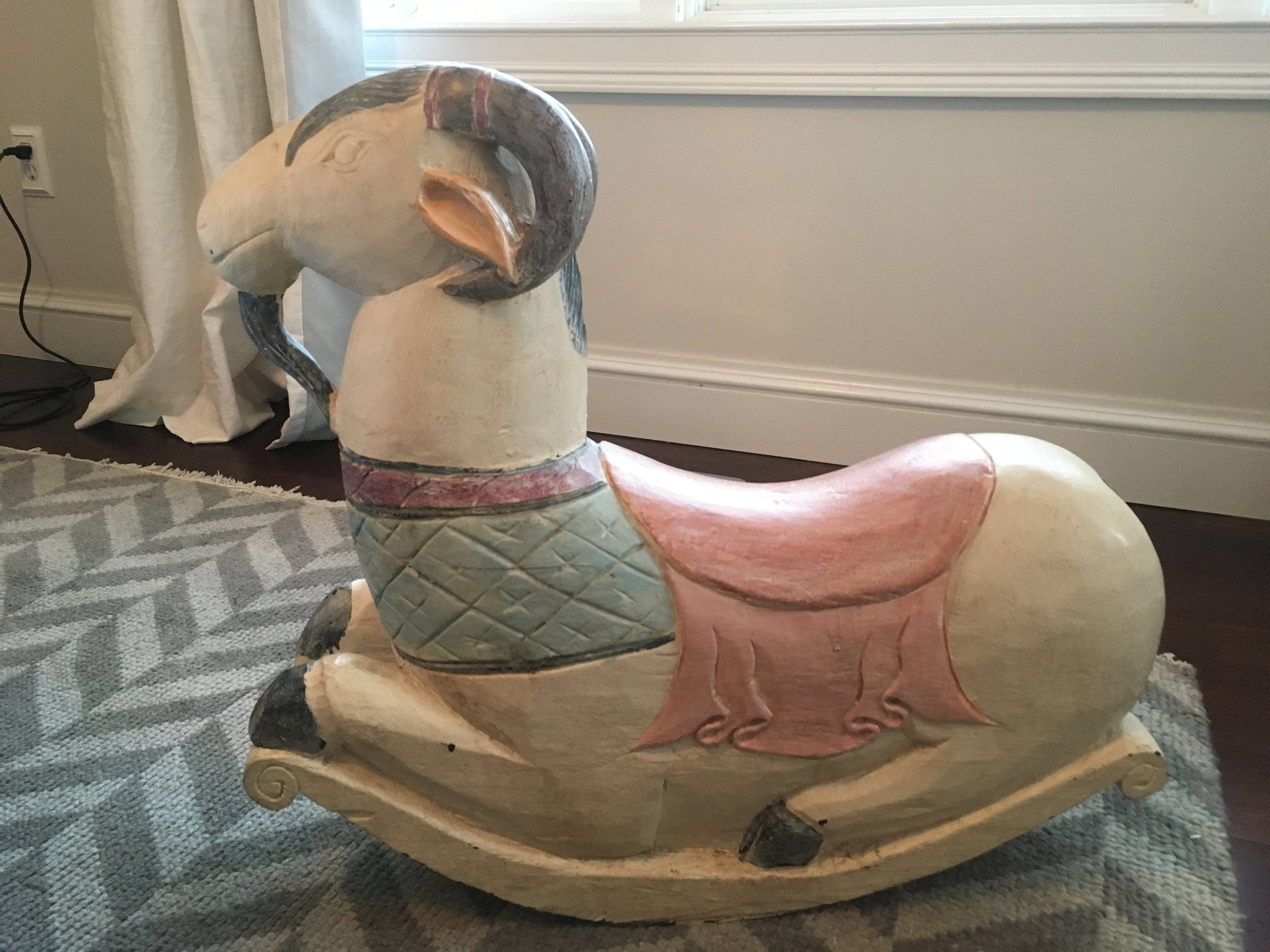 Vintage Mid Century Alexander Girard Rocking Goat Folk Art Herman ...