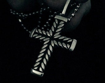Hand Welded Cross Necklace – AddisonsWonderland