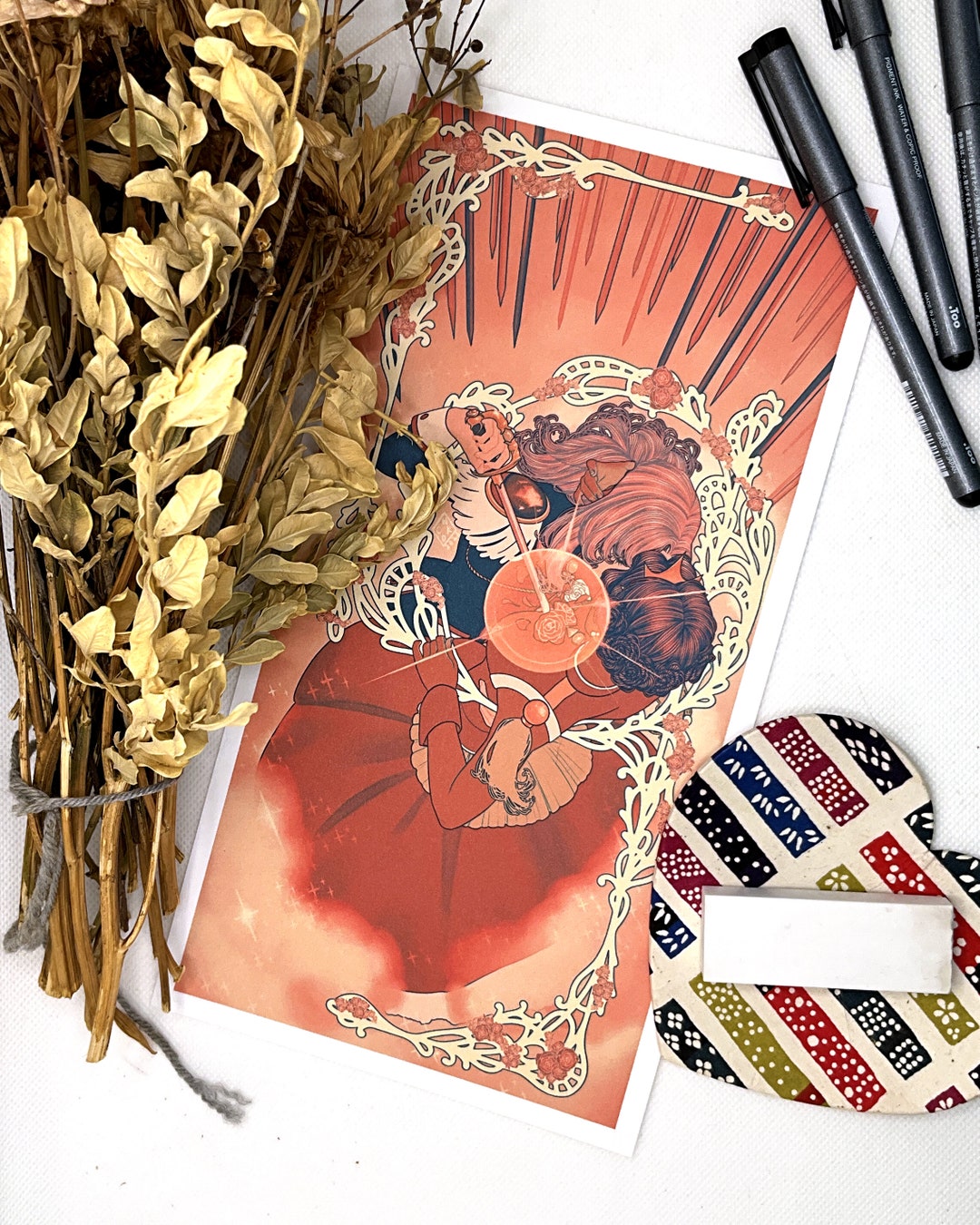 Sword Pull Cardstock Print Etsy