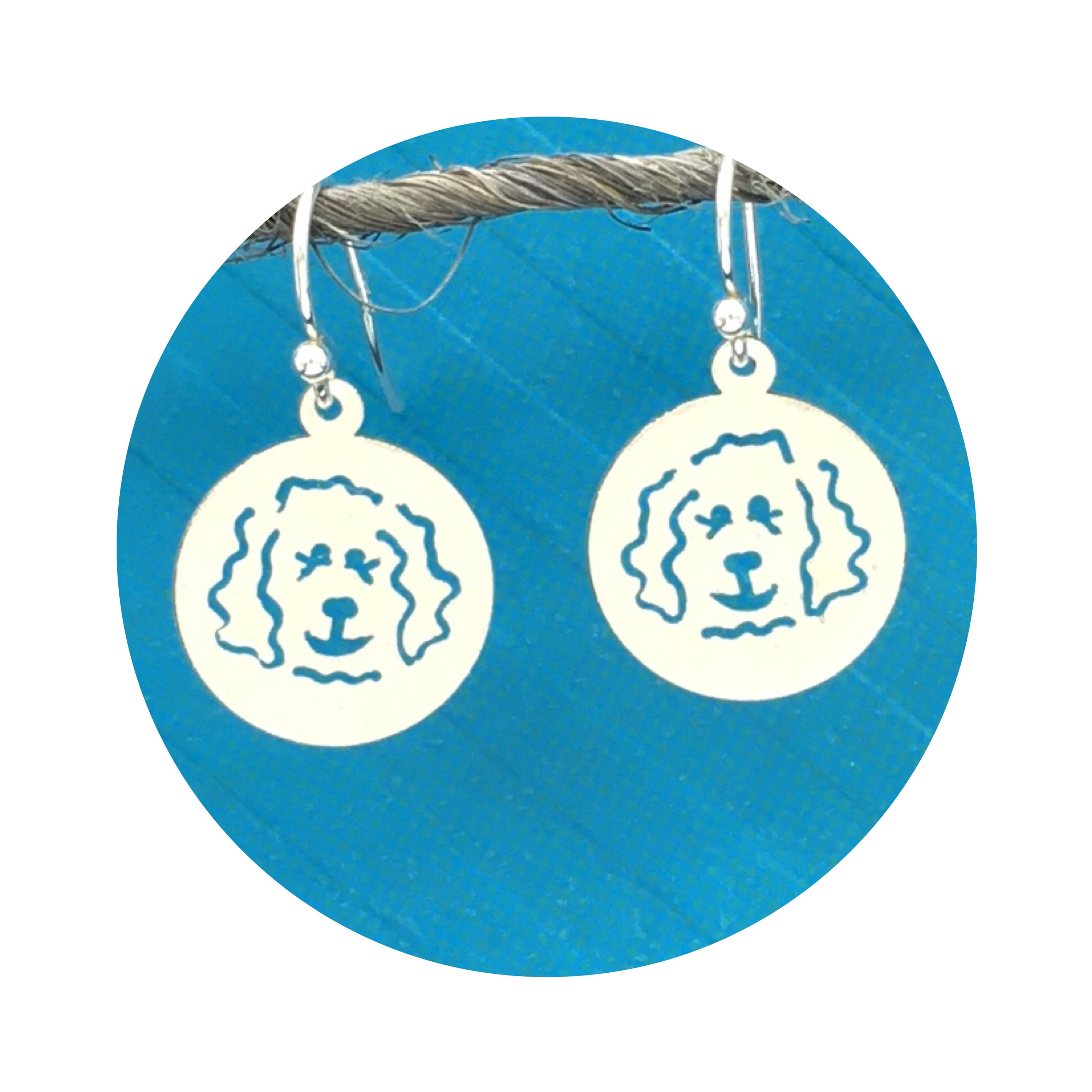 goldendoodle earrings