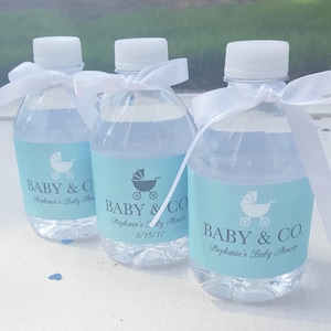 Baby & Co. Water Bottle Labels/ Water Resistant