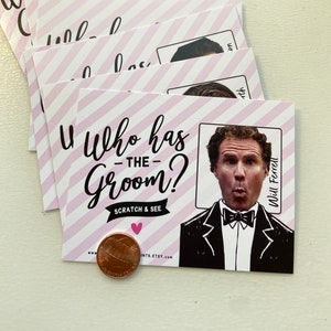 Who has the Groom Bridal Shower Game Scratch off Bridal Shower Game. Funny Bridal Shower Game Bridal Shower Games image 7
