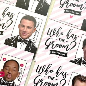 Who has the Groom Bridal Shower Game Scratch off Bridal Shower Game. Funny Bridal Shower Game Bridal Shower Games image 2