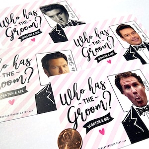 Who has the Groom Bridal Shower Game Scratch off Bridal Shower Game. Funny Bridal Shower Game Bridal Shower Games image 4