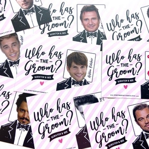 Who has the Groom Bridal Shower Game Scratch off Bridal Shower Game. Funny Bridal Shower Game Bridal Shower Games image 5