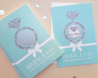 Bride & Co. Skrapkort för möhippa// Möhippa-spel// Möhippa-spel