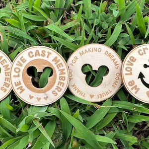 Cast Member Appreciation Tokens  | CM thank you gift | WDW gift idea | We love cast Members Token | We love crew members Token