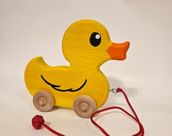 Wooden Duck Pull Toy