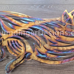 Manta Ray Metal Wall Art - Extra Large - Stainless Steel - Ocean - Sea - Sculpture - Free Shipping - Humdinger Designs