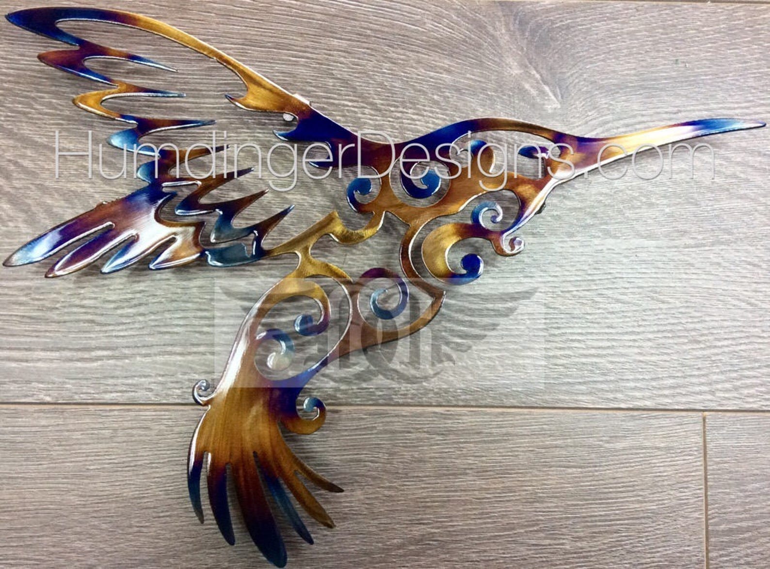Hummingbird Metal Wall Art Metal Wall Decor Etsy