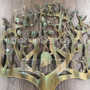 Metal Wall Art Family Tree Tree of Life Wall Decor | Etsy