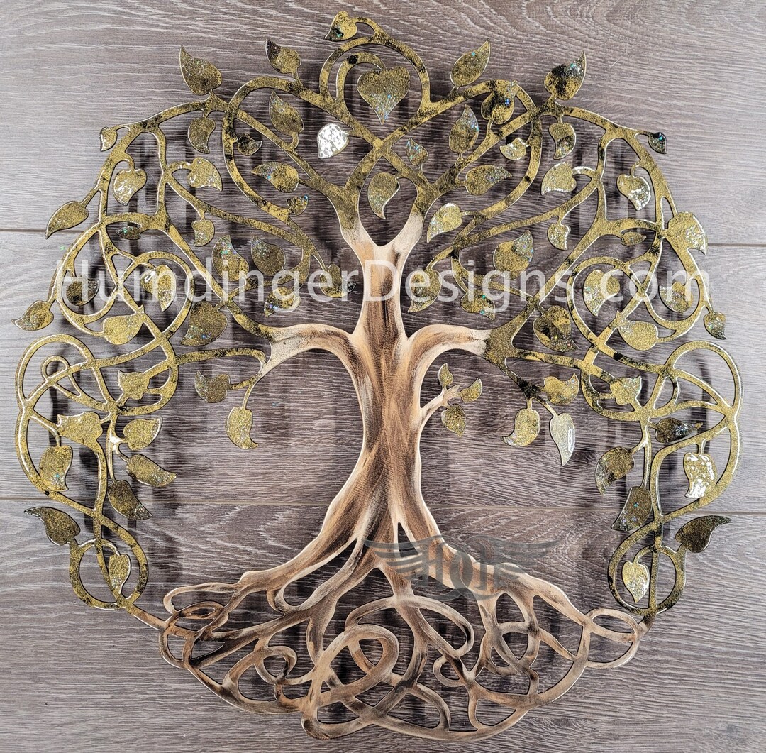 Large Metal Wall Art Tree of Life - Etsy