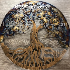 Large Tree of Life Wall Decor 36 Inch Diameter