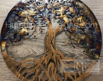 Large Tree of Life Wall Decor 36 Inch Diameter