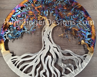 FREE SHIPPING -  Metal Wall Art Tree of Life Wall Decor  Wall Art