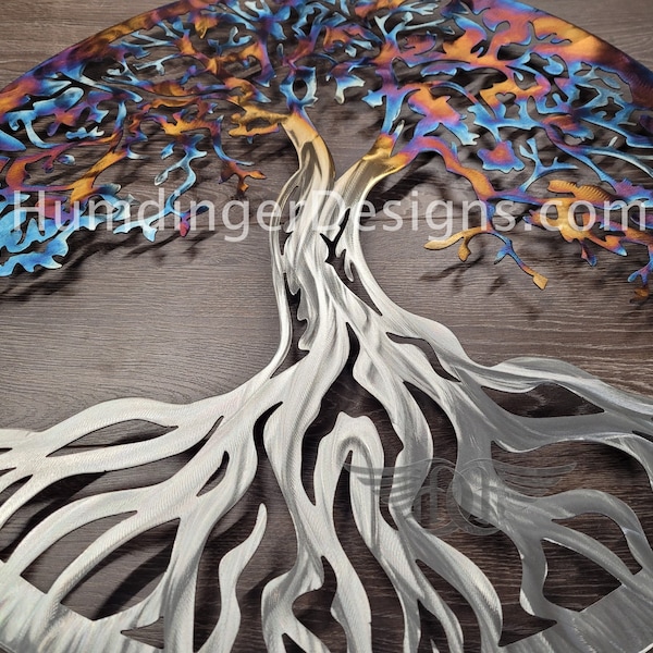 11th Anniversary - Heated Stainless Steel - Tree Of Life - Humdinger Designs