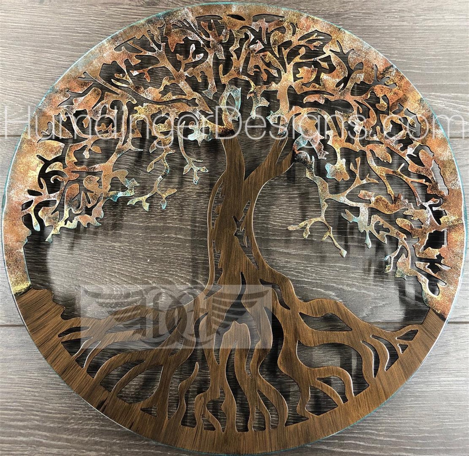 Tree of Life Zen Wall Decor Outdoor Wall Art Garden - Etsy