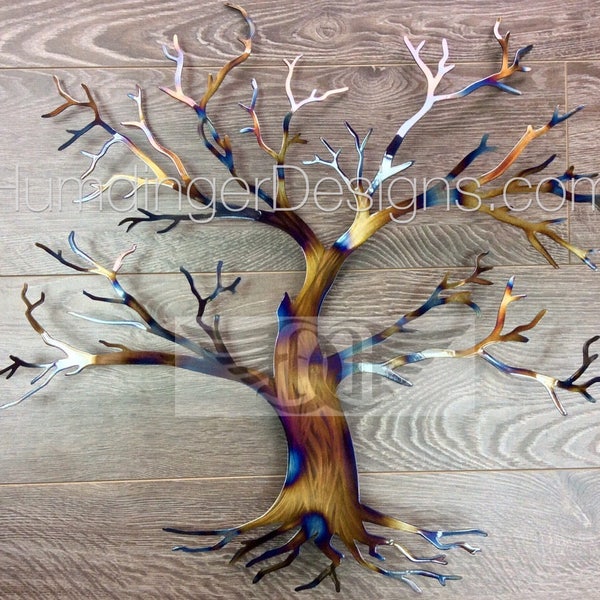 Arte mural del Árbol de la Vida de Arce (Acero) del 11.º aniversario