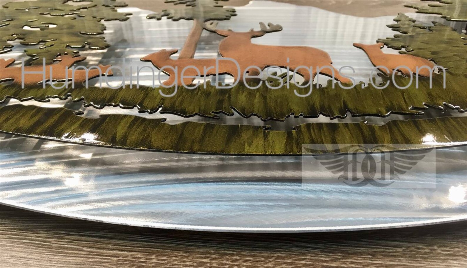 Deer Metal Art Wall Decor Cabin Art Hunting Art Nature Decor Etsy