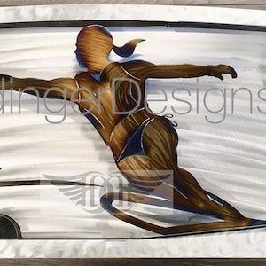 Water Skier Wall Art Wall Decor