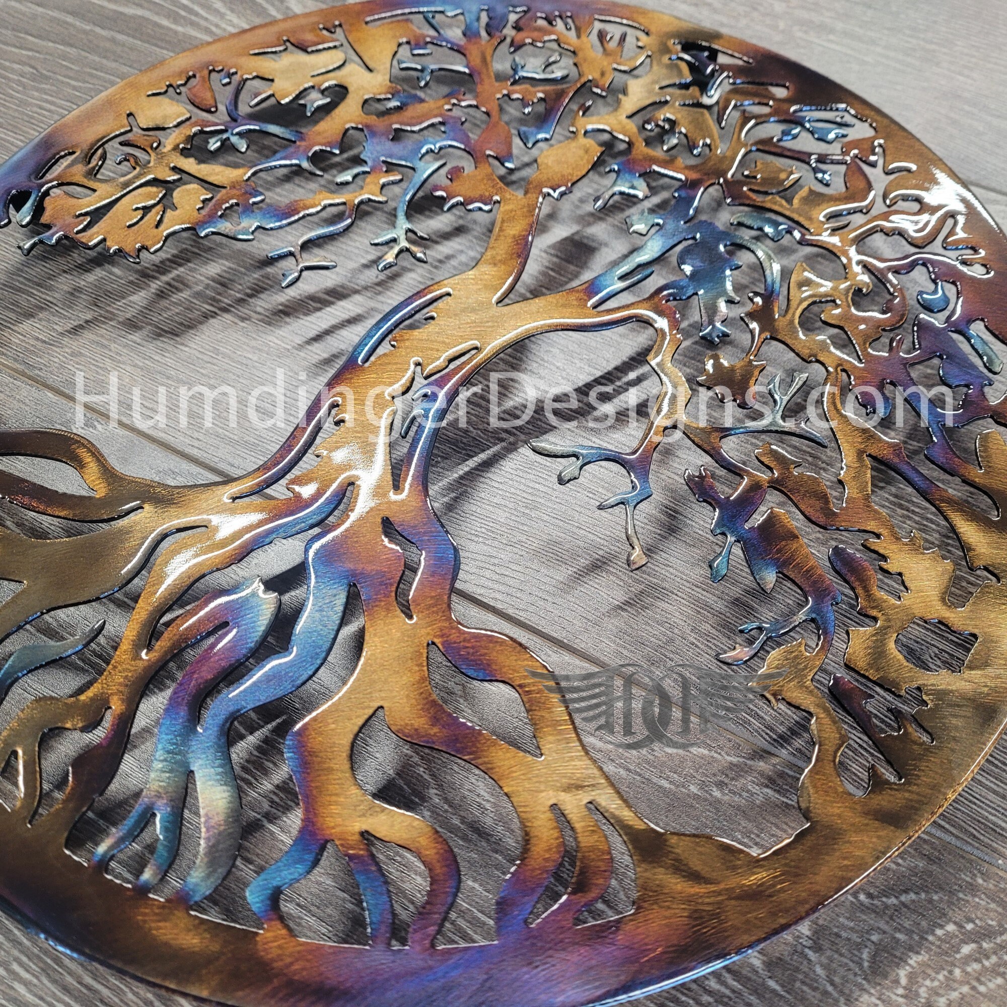 Tree of Life - Metal Wall Art - Steel Sculpture - Balance - as Above so ...