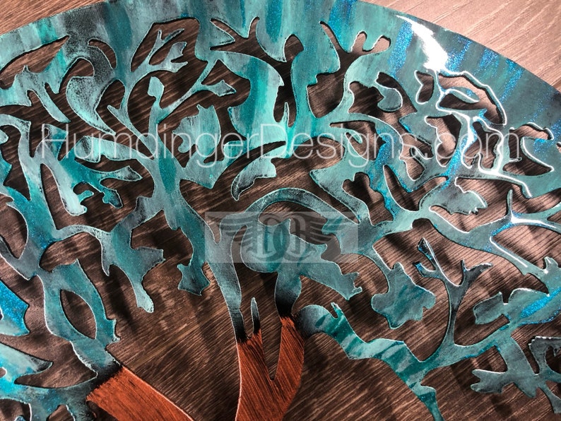 Zen Garden Garden Decor Outdoor Wall Art Tree of Life Etsy